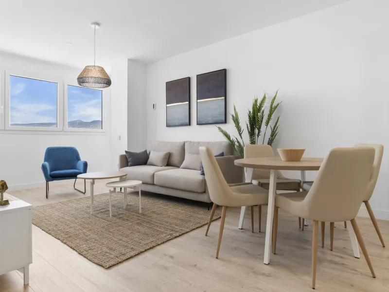 Experience elevated city living in this exceptional 24th-floor apartment in one of Málaga's most exciting new residential developments. Perfectly positioned in the heart of the city, this sleek and modern home offers spectacular panoramic views over the c