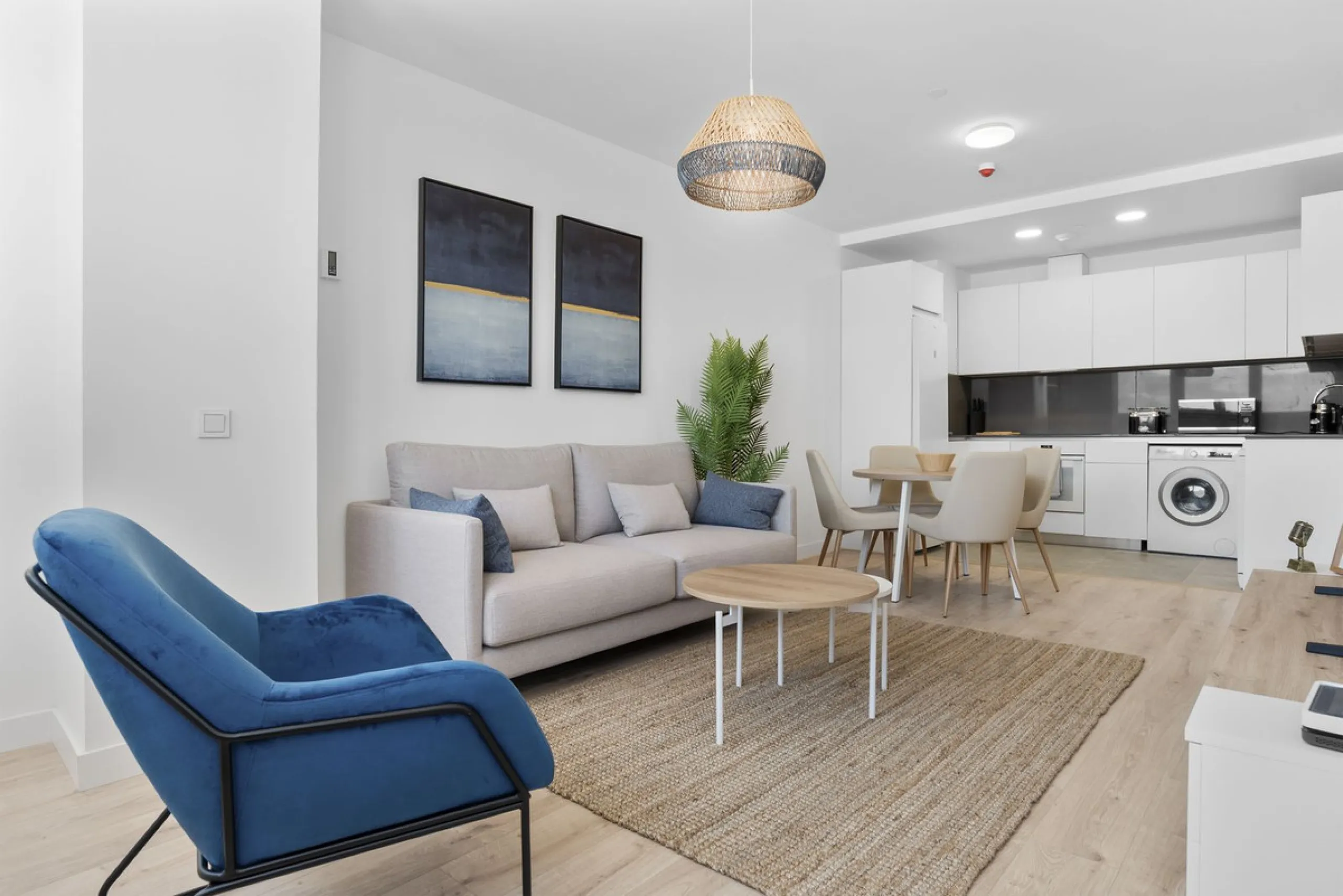 Experience elevated city living in this exceptional 24th-floor apartment in one of Málaga's most exciting new residential developments. Perfectly positioned in the heart of the city, this sleek and modern home offers spectacular panoramic views over the c