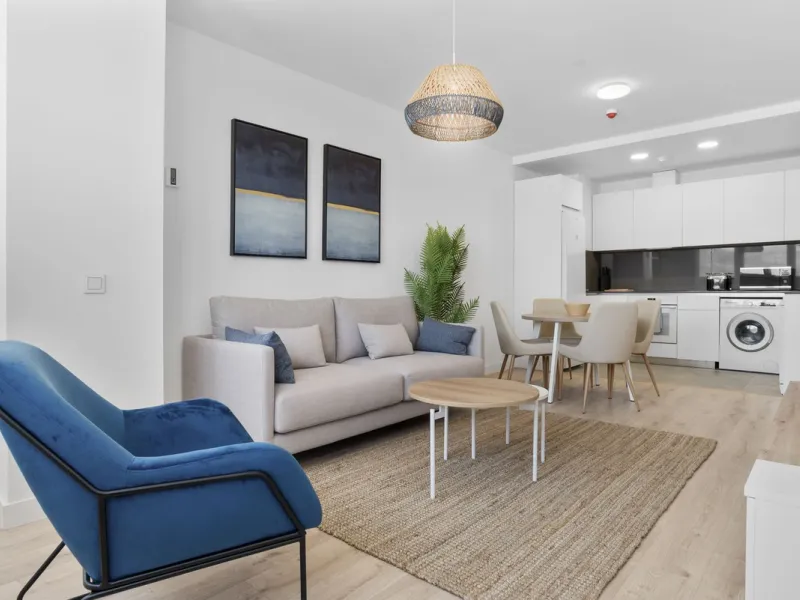 Experience elevated city living in this exceptional 24th-floor apartment in one of Málaga's most exciting new residential developments. Perfectly positioned in the heart of the city, this sleek and modern home offers spectacular panoramic views over the c
