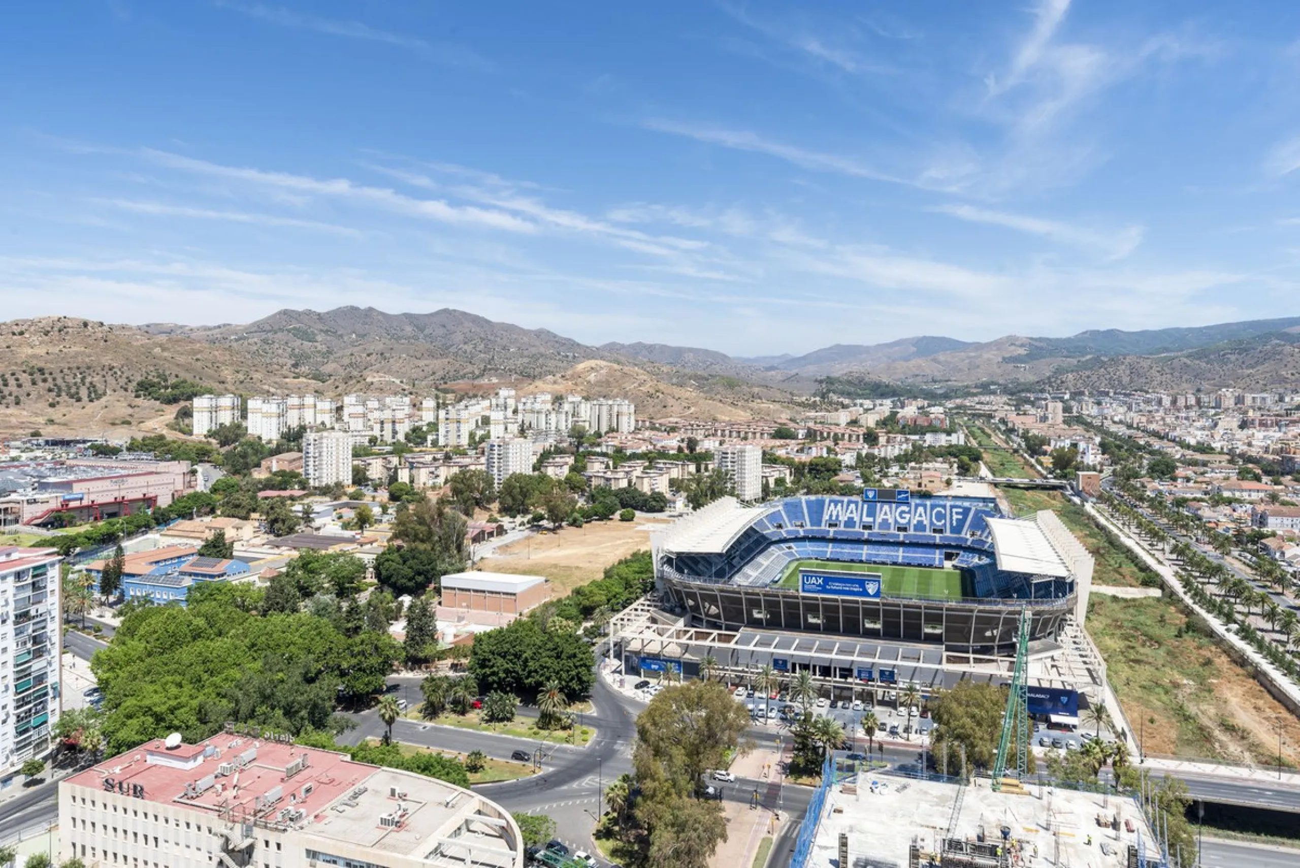Experience elevated city living in this exceptional 24th-floor apartment in one of Málaga's most exciting new residential developments. Perfectly positioned in the heart of the city, this sleek and modern home offers spectacular panoramic views over the c