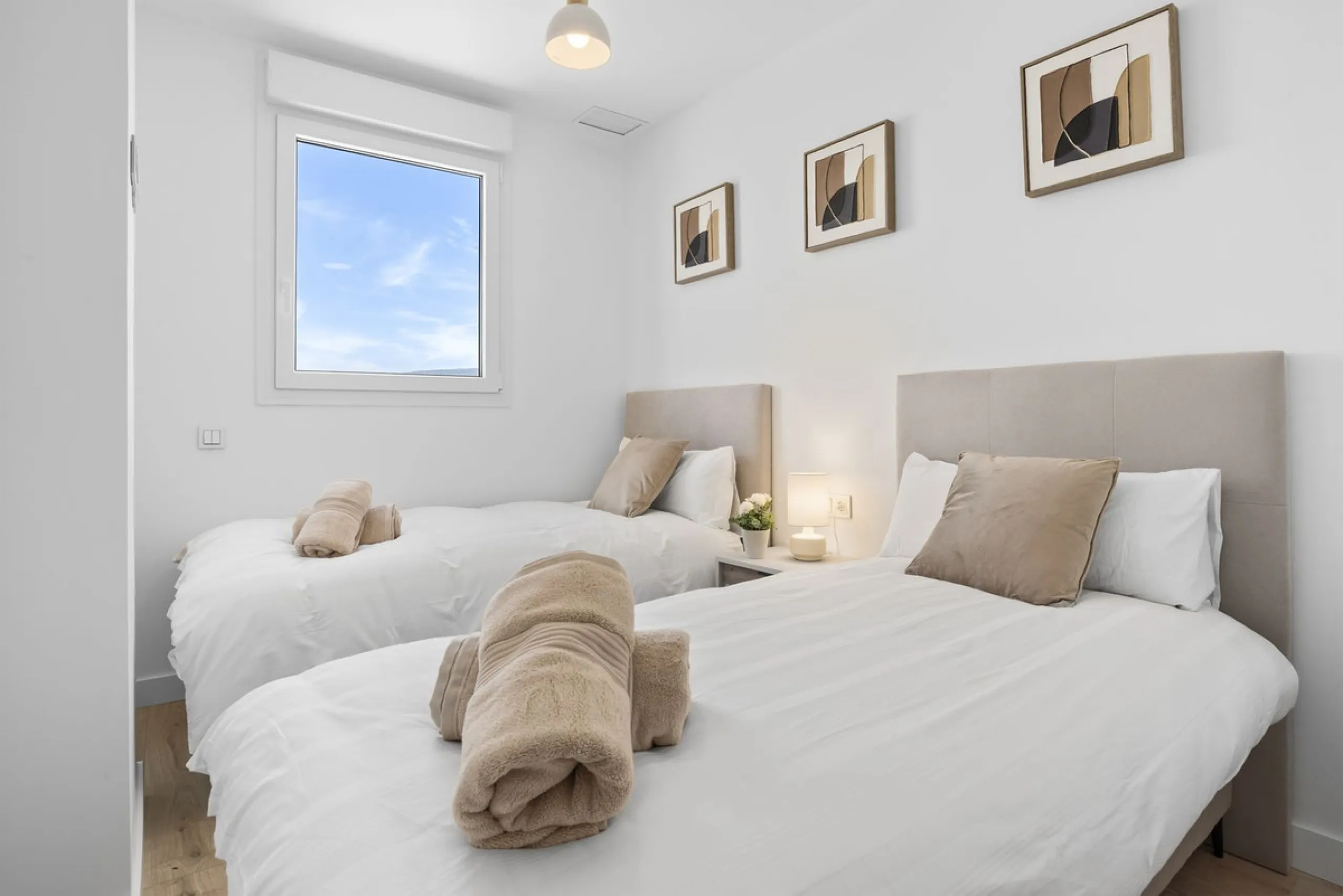 Experience elevated city living in this exceptional 24th-floor apartment in one of Málaga's most exciting new residential developments. Perfectly positioned in the heart of the city, this sleek and modern home offers spectacular panoramic views over the c