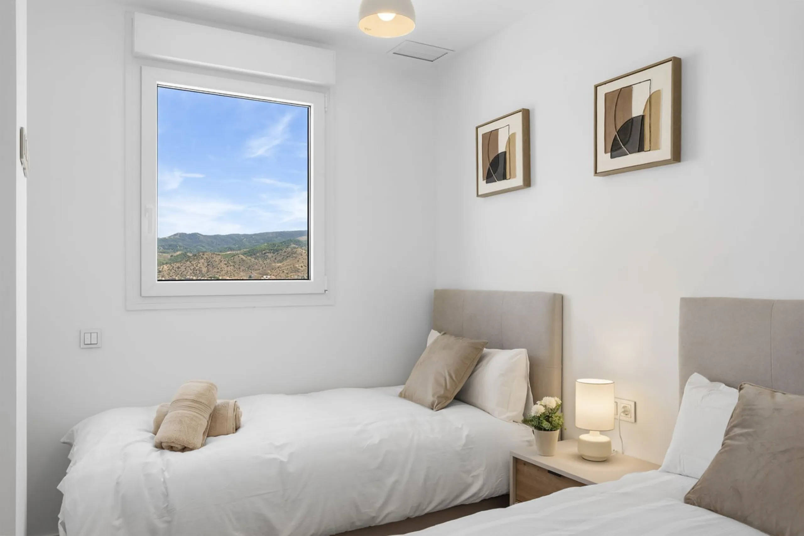 Experience elevated city living in this exceptional 24th-floor apartment in one of Málaga's most exciting new residential developments. Perfectly positioned in the heart of the city, this sleek and modern home offers spectacular panoramic views over the c