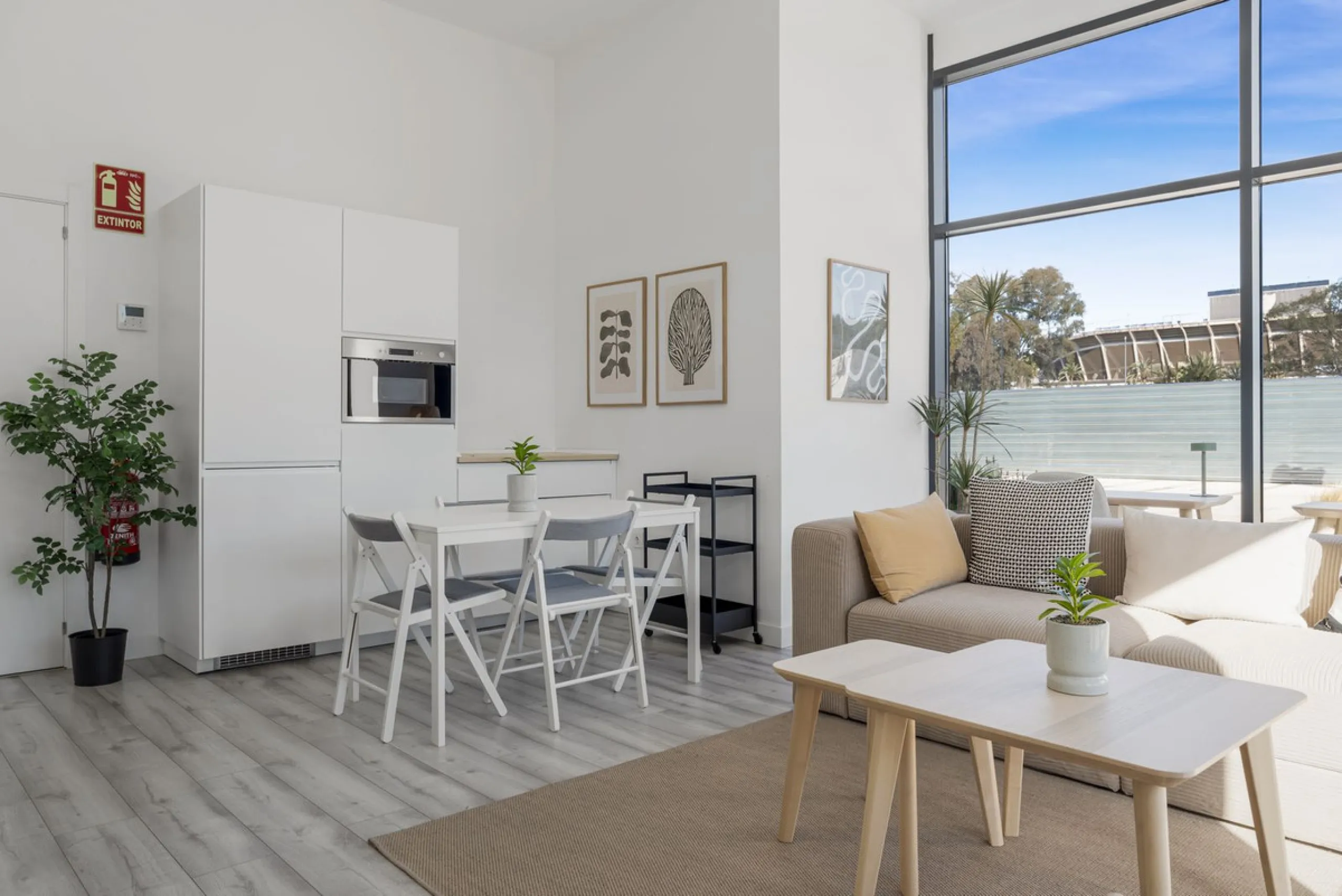 Experience elevated city living in this exceptional 24th-floor apartment in one of Málaga's most exciting new residential developments. Perfectly positioned in the heart of the city, this sleek and modern home offers spectacular panoramic views over the c