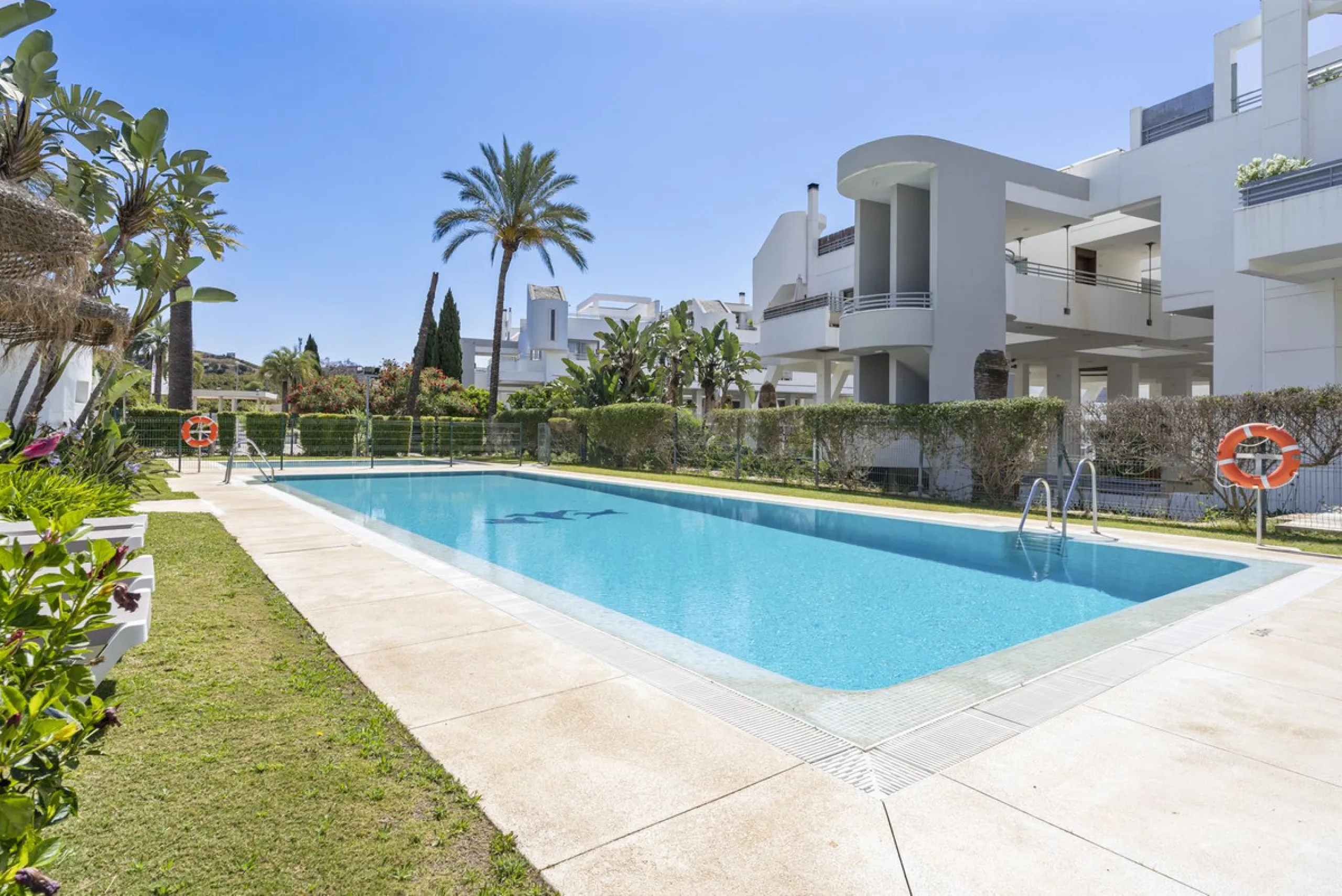 Looking for a spacious apartment with a west-facing terrace in a well maintained community with multiple swimming pools? We are delighted to present this immaculate first-floor, two-bedroom apartment, where both bedrooms benefit from en-suite bathrooms, o