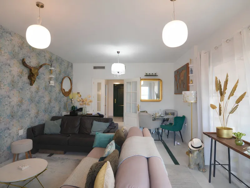 Apartment - Middle Floor Apartment в продаже в Mijas, Málaga. В доме 2 спален и 2 ванных комнат. Площадь дома 89 м²