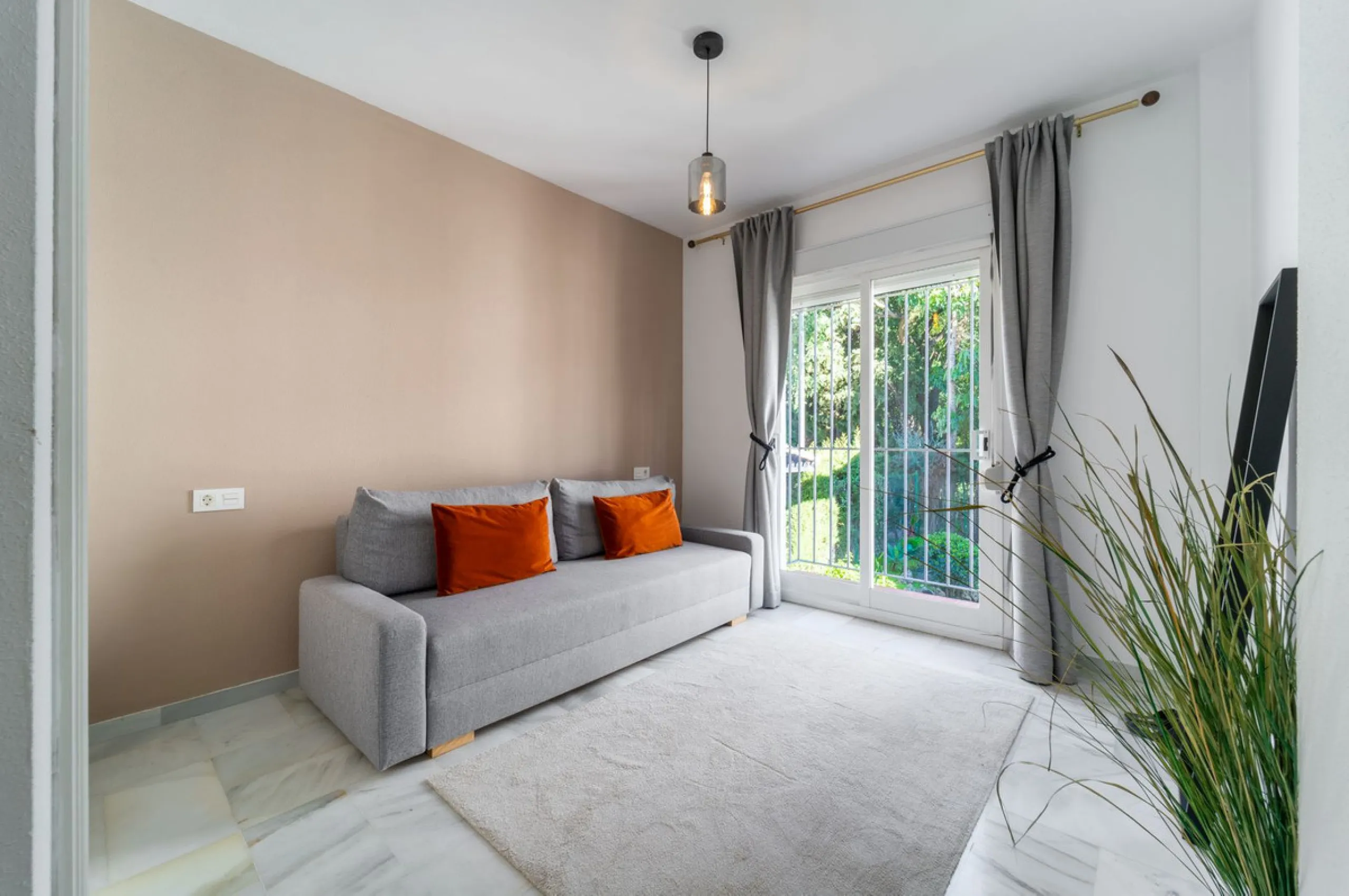 Located in the prestigious area of Nagüeles, Marbella, this elegant 3-bedroom, 3-bathroom duplex apartment occupies the first and second (top) floors of the sought-after Urb. Pueblo Bermejo, offering privacy, comfort, and an exceptional residential settin