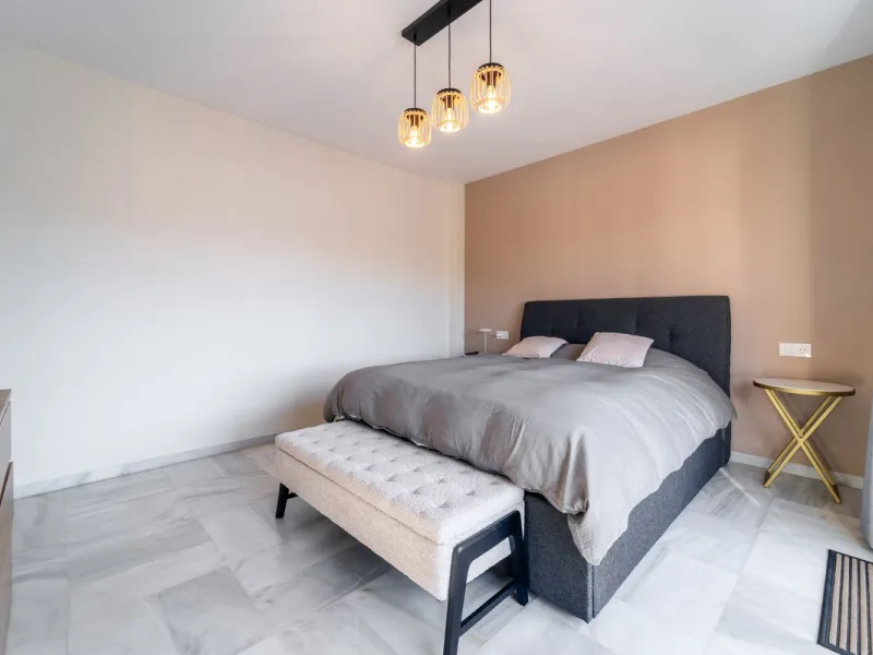 Located in the prestigious area of Nagüeles, Marbella, this elegant 3-bedroom, 3-bathroom duplex apartment occupies the first and second (top) floors of the sought-after Urb. Pueblo Bermejo, offering privacy, comfort, and an exceptional residential settin