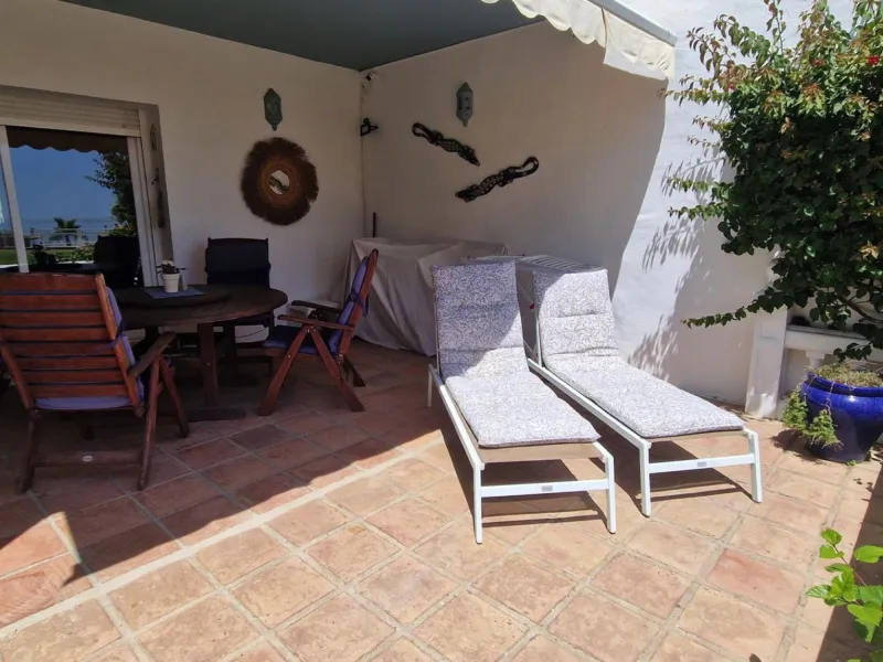 Exclusive South-Facing Beachfront Townhouse with Panoramic Sea Views in Bahía de Casares – Costa del Sol