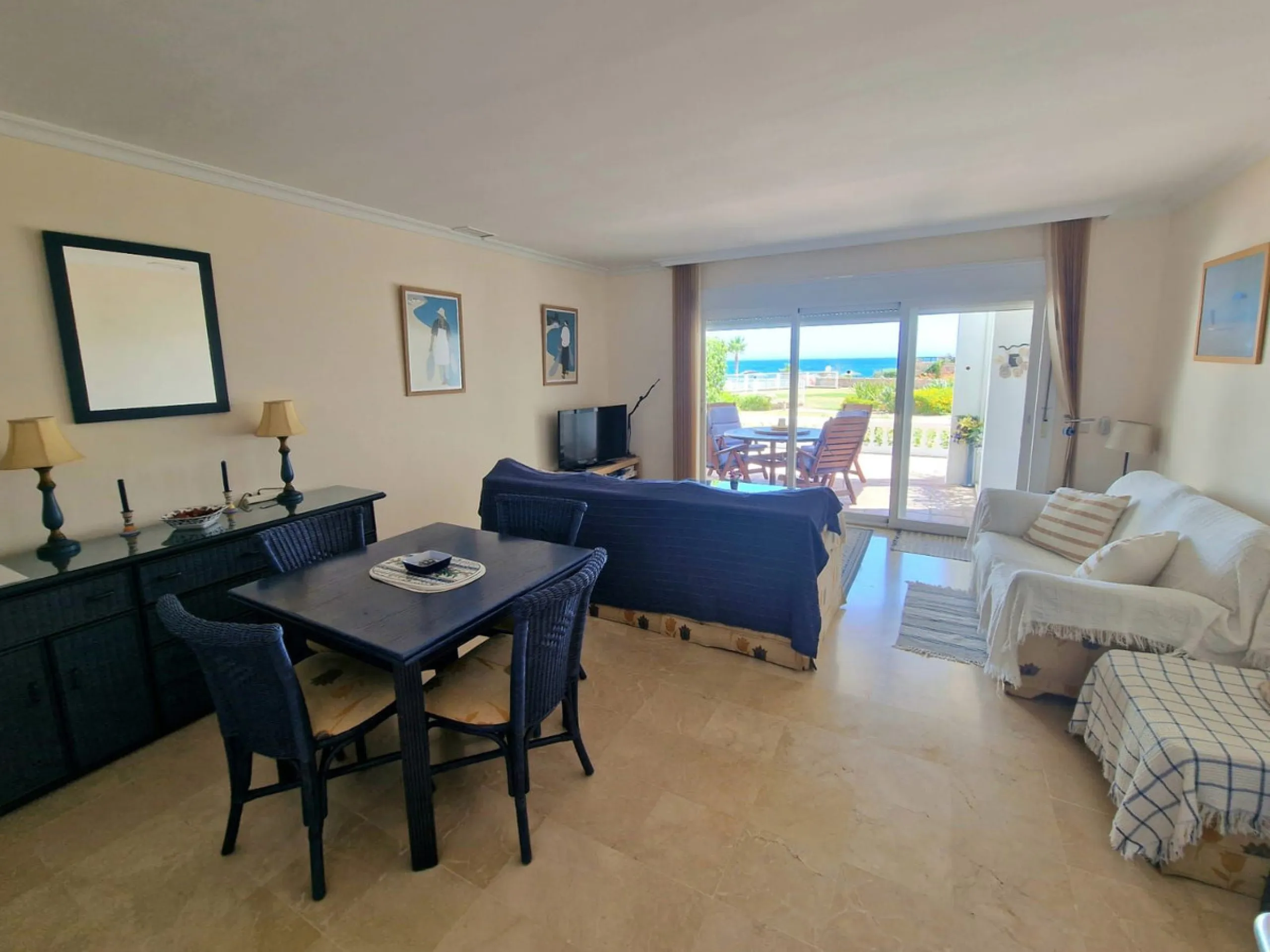Exclusive South-Facing Beachfront Townhouse with Panoramic Sea Views in Bahía de Casares – Costa del Sol