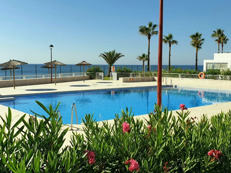 Exclusive South-Facing Beachfront Townhouse with Panoramic Sea Views in Bahía de Casares – Costa del Sol