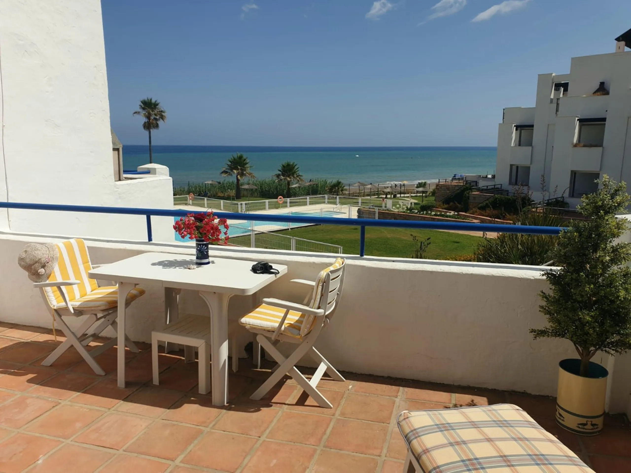 Exclusive South-Facing Beachfront Townhouse with Panoramic Sea Views in Bahía de Casares – Costa del Sol