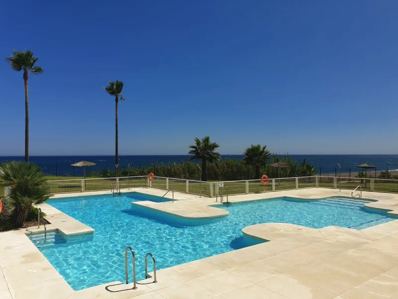 Exclusive South-Facing Beachfront Townhouse with Panoramic Sea Views in Bahía de Casares – Costa del Sol