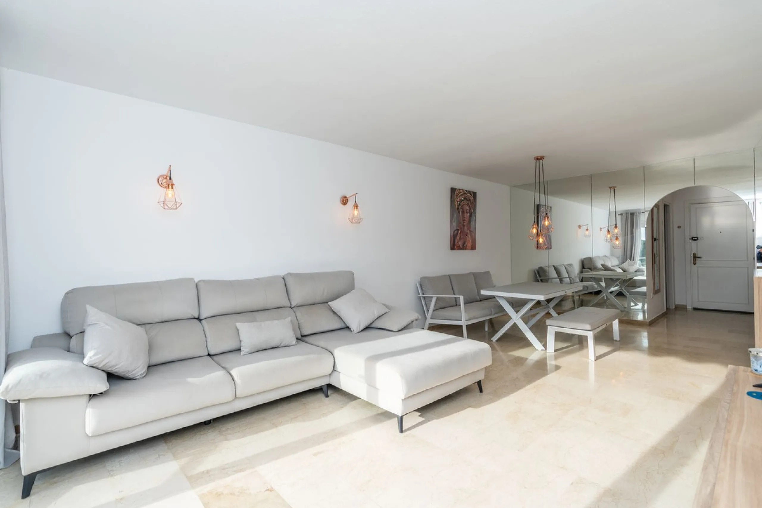Welcome to this stylish recently renovated 2 bedroom, 2 bathroom apartment.