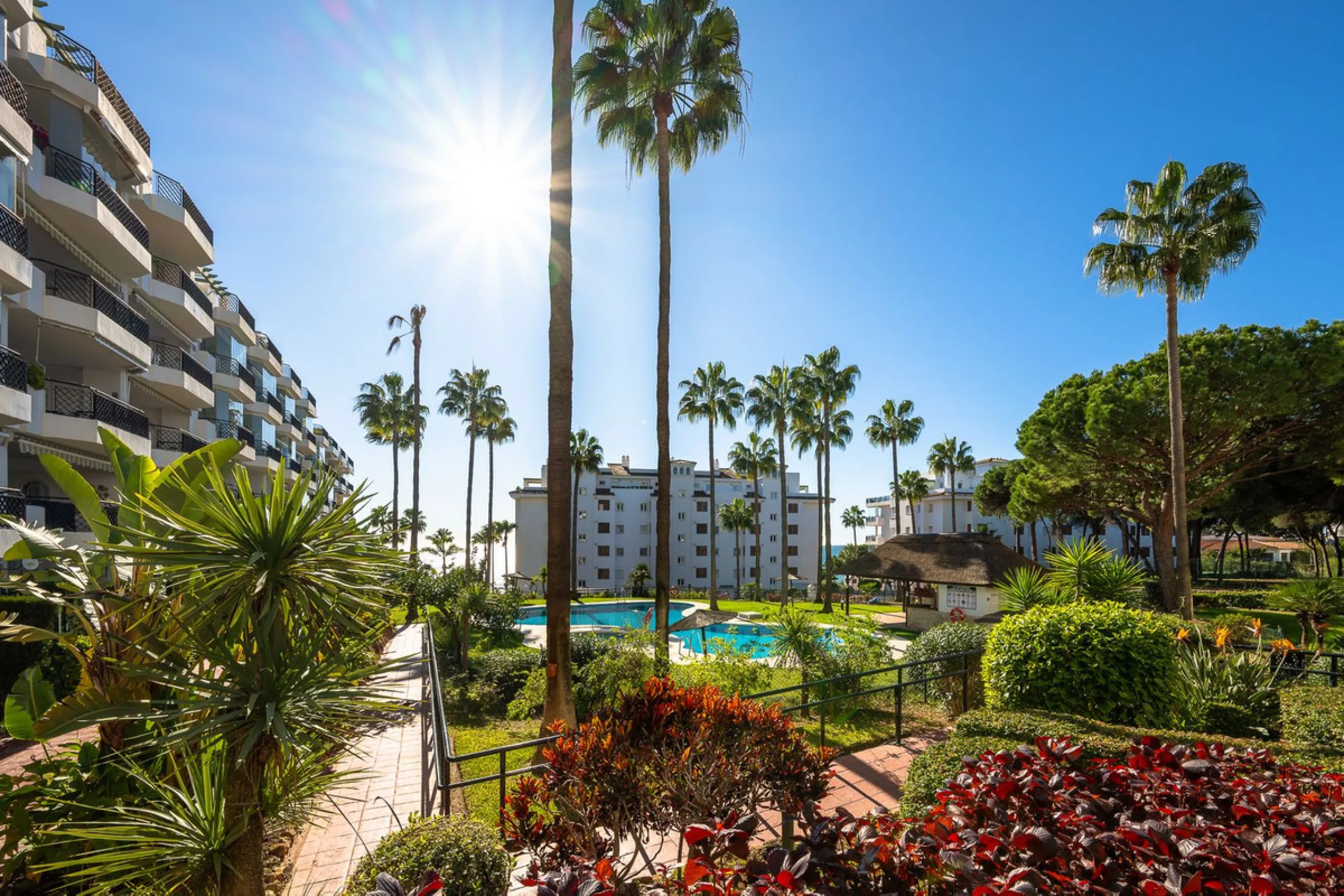 Frontline Beach 2-Bedroom Apartment in Mi Capricho, Calahonda