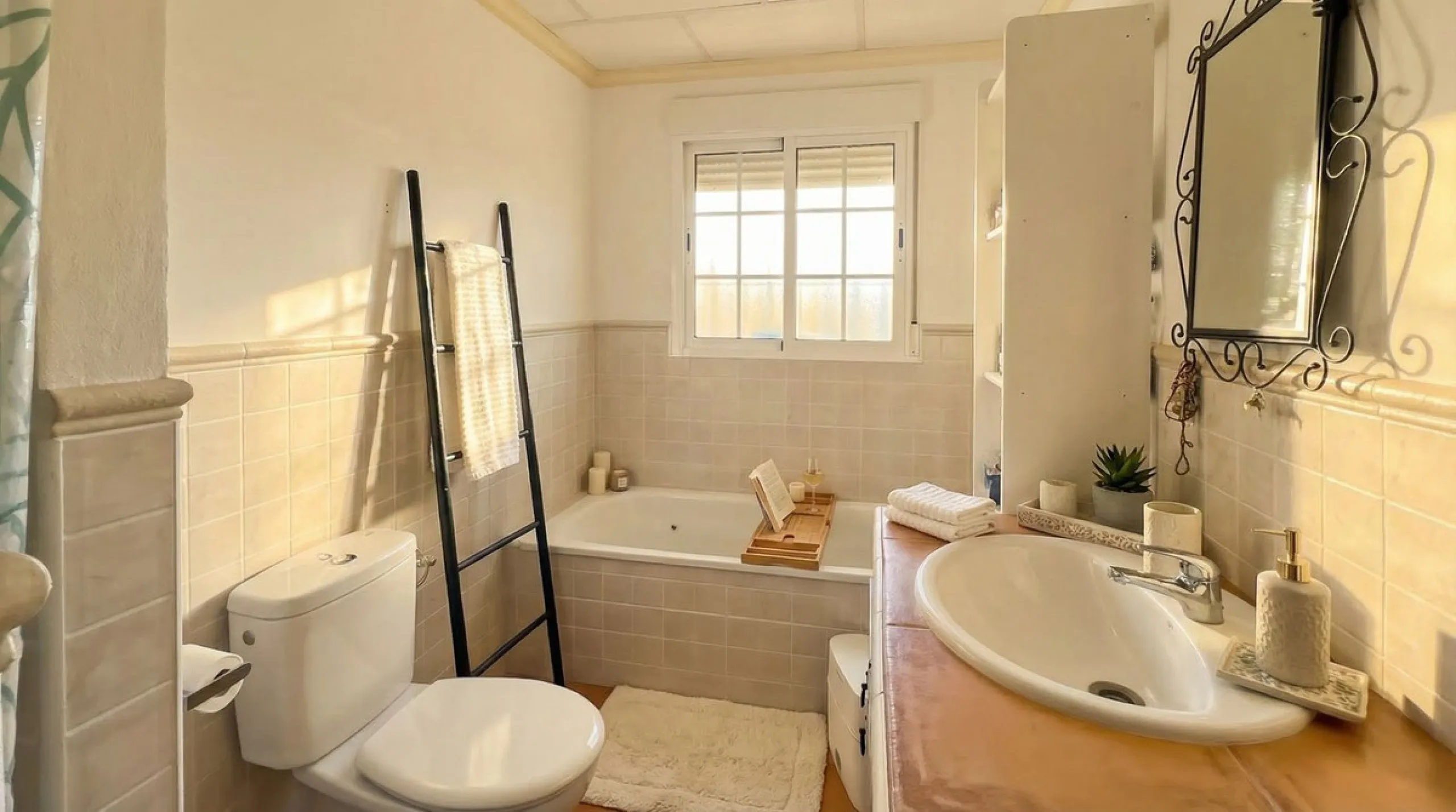 This charming single-storey detached villa with private pool, outdoor kitchen and panoramic views towards La Maroma is priced at €399,000 and is located near Colmenar in the Axarquía region. The property is set in a peaceful, green environment with good a