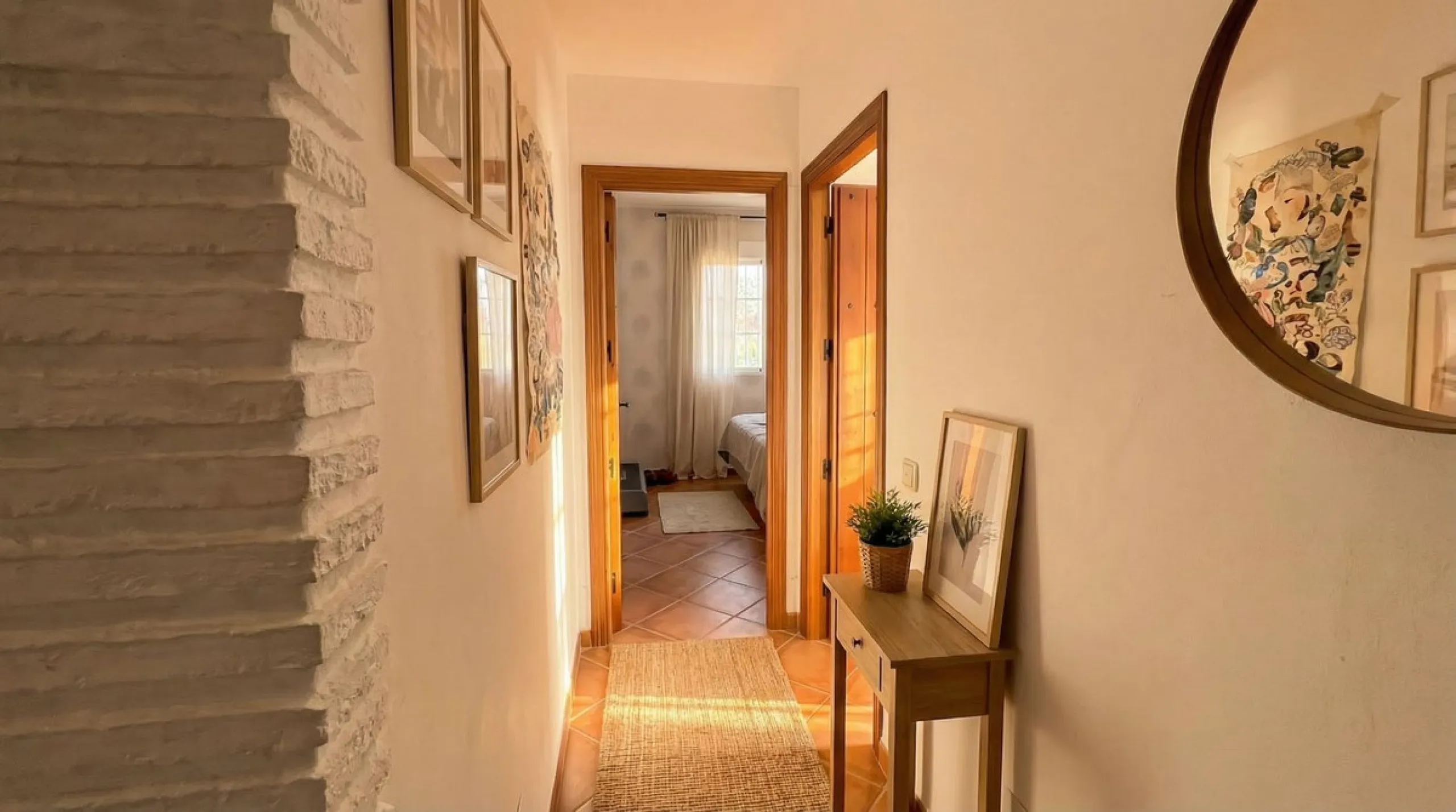 This charming single-storey detached villa with private pool, outdoor kitchen and panoramic views towards La Maroma is priced at €399,000 and is located near Colmenar in the Axarquía region. The property is set in a peaceful, green environment with good a