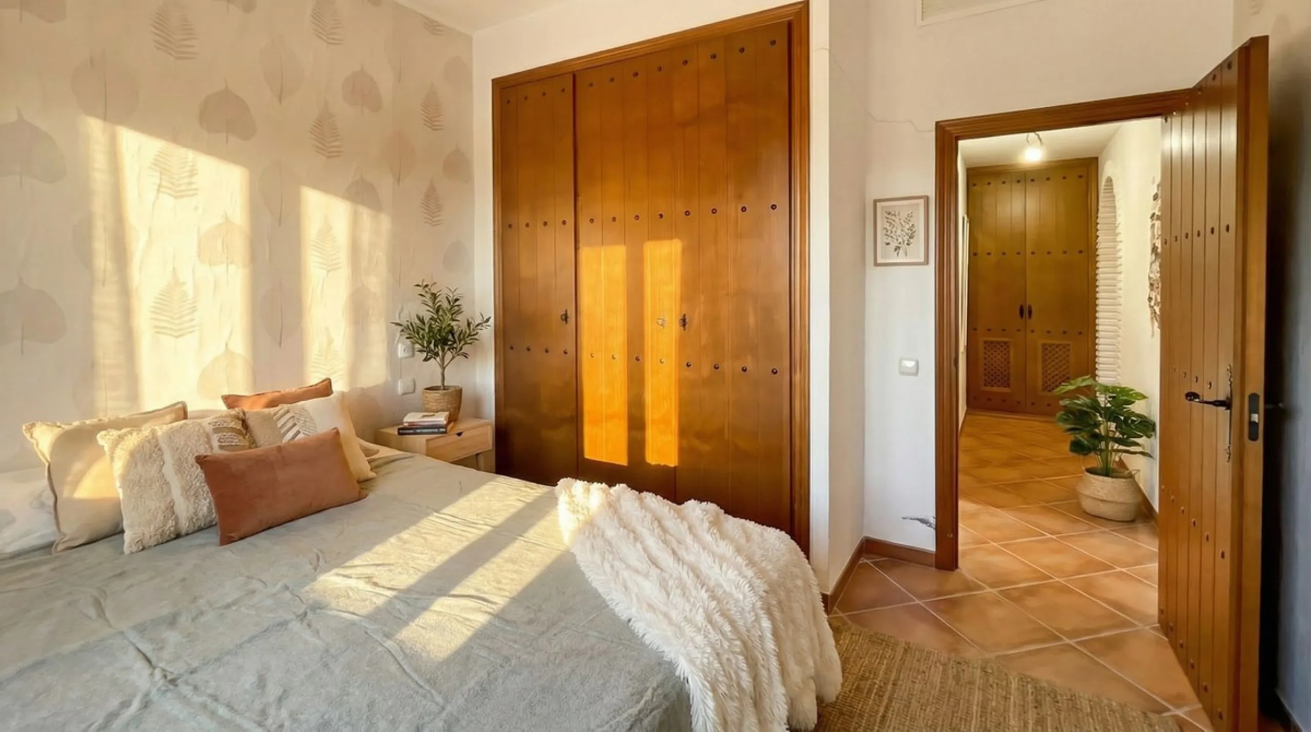 This charming single-storey detached villa with private pool, outdoor kitchen and panoramic views towards La Maroma is priced at €399,000 and is located near Colmenar in the Axarquía region. The property is set in a peaceful, green environment with good a