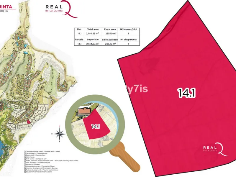 Plot - Residential Plot в продаже в Benahavís, Málaga. Площадь дома 435 м². Площадь участка 2144 м²