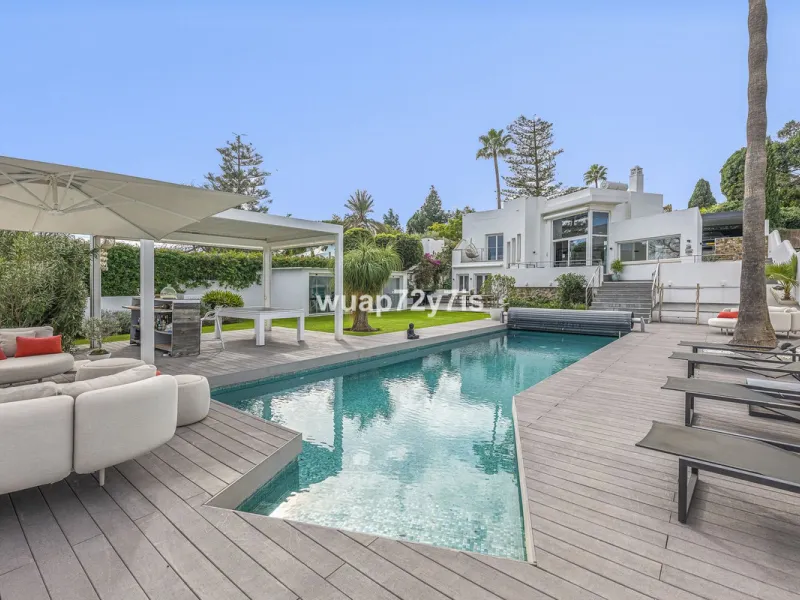 Elegant Renovated Villa with Private Pool and Open Green Views