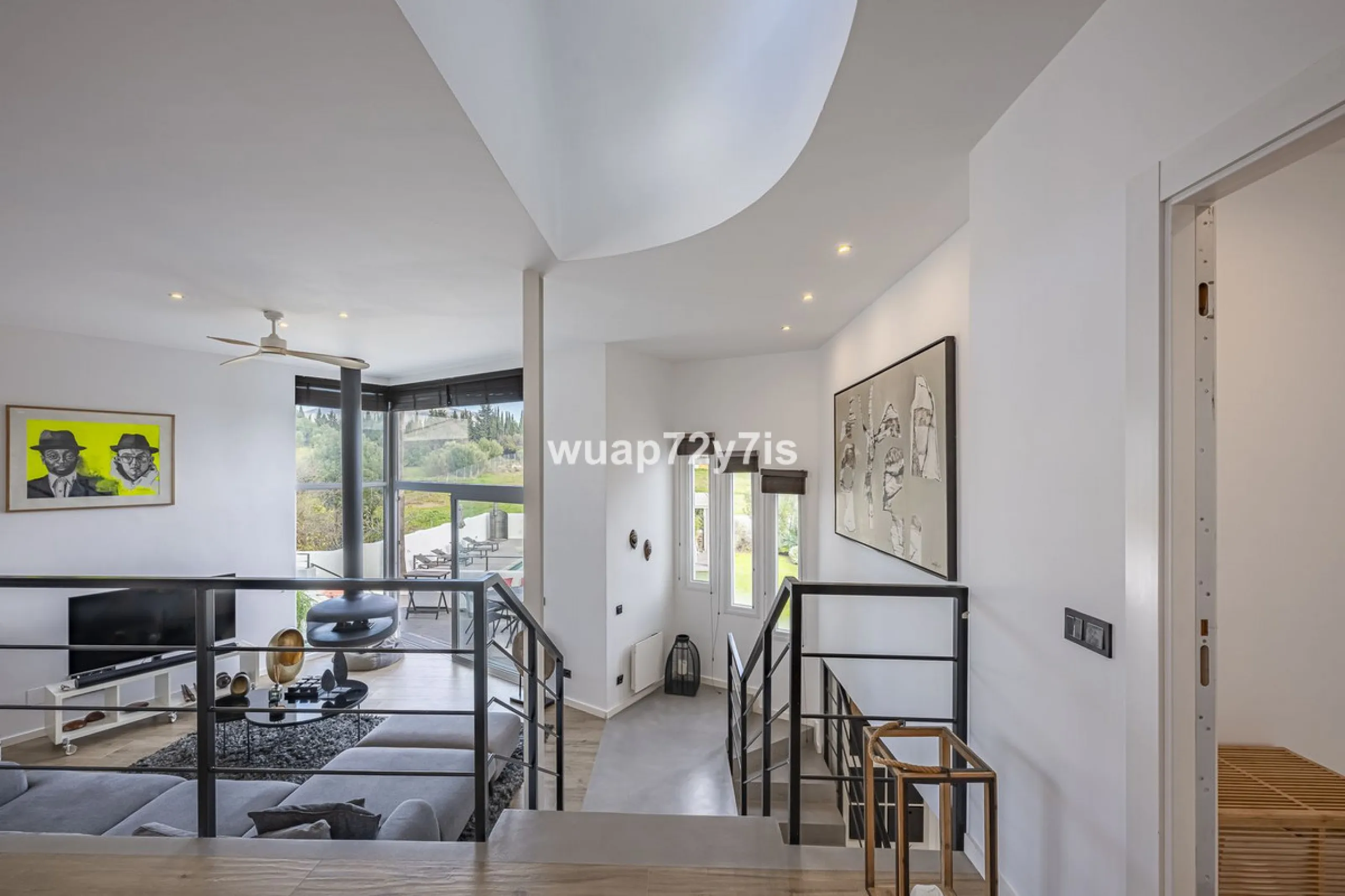 Elegant Renovated Villa with Private Pool and Open Green Views
