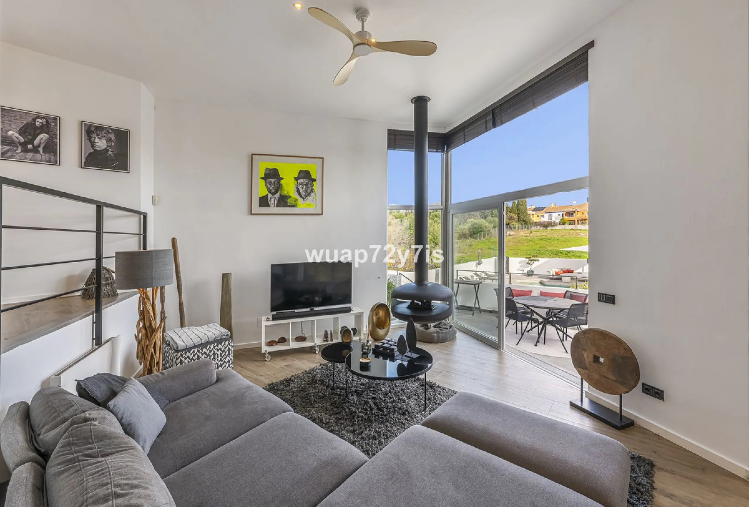 Elegant Renovated Villa with Private Pool and Open Green Views