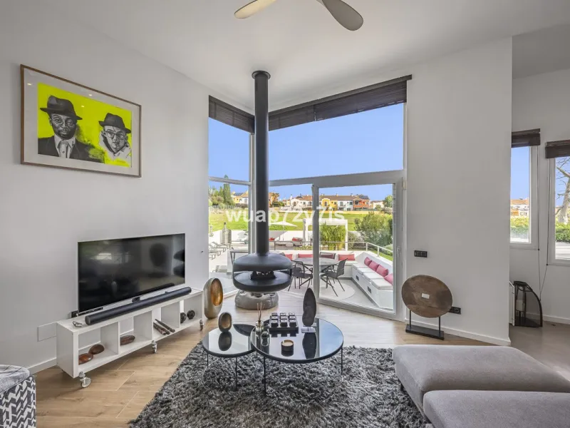 Elegant Renovated Villa with Private Pool and Open Green Views