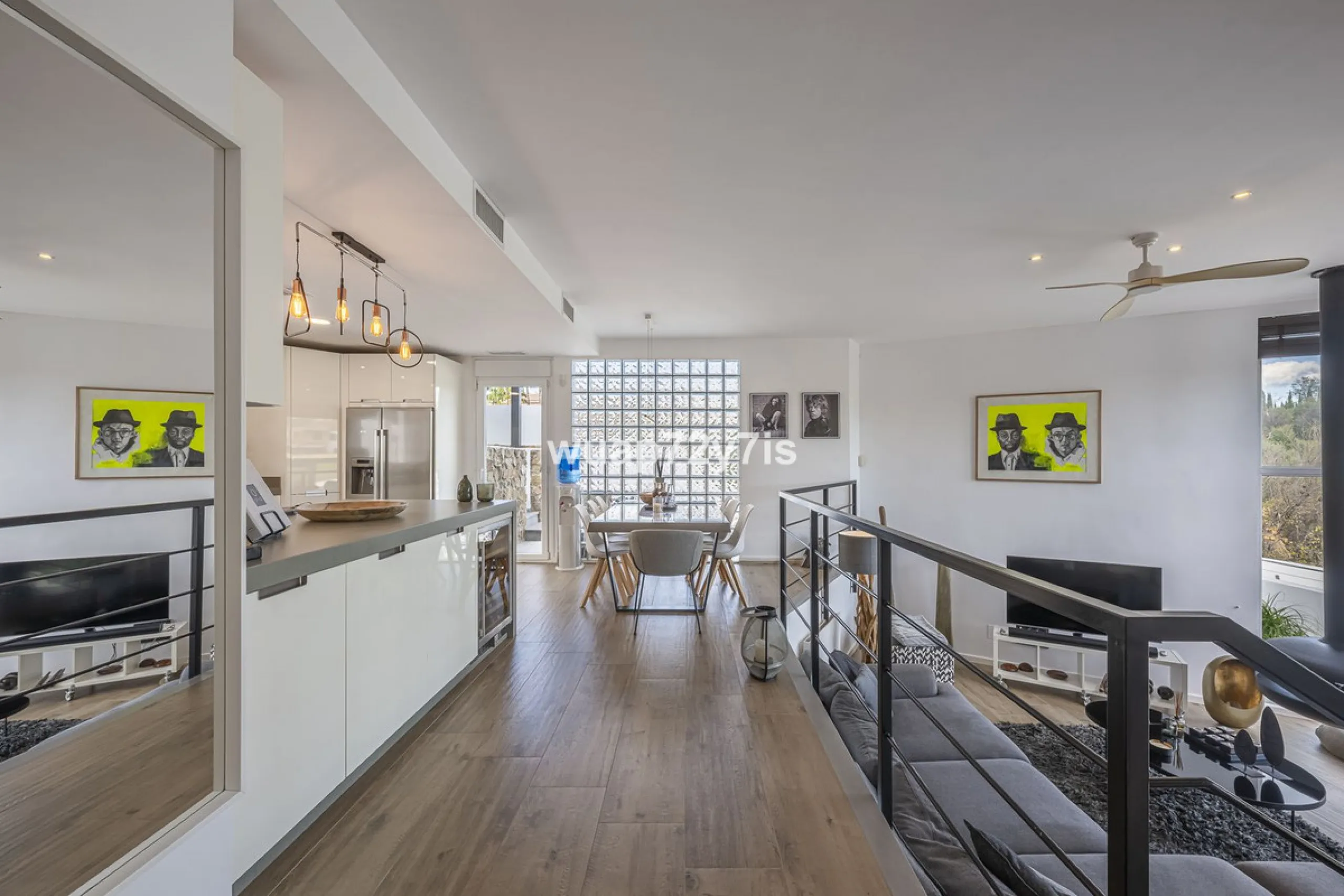 Elegant Renovated Villa with Private Pool and Open Green Views