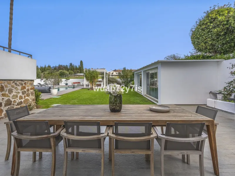Elegant Renovated Villa with Private Pool and Open Green Views