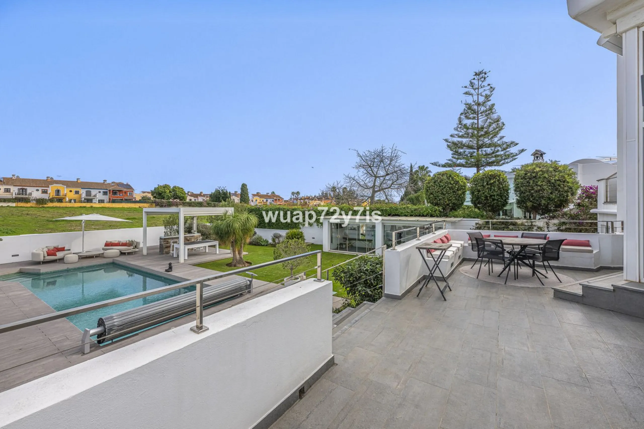 Elegant Renovated Villa with Private Pool and Open Green Views