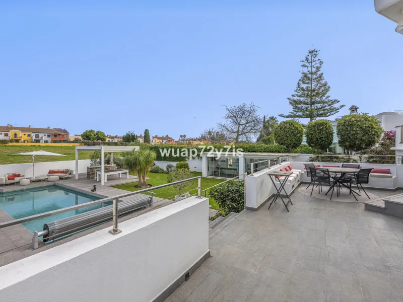 Elegant Renovated Villa with Private Pool and Open Green Views