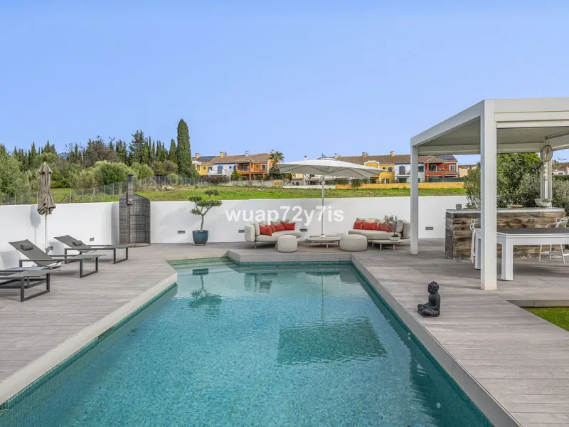 Elegant Renovated Villa with Private Pool and Open Green Views