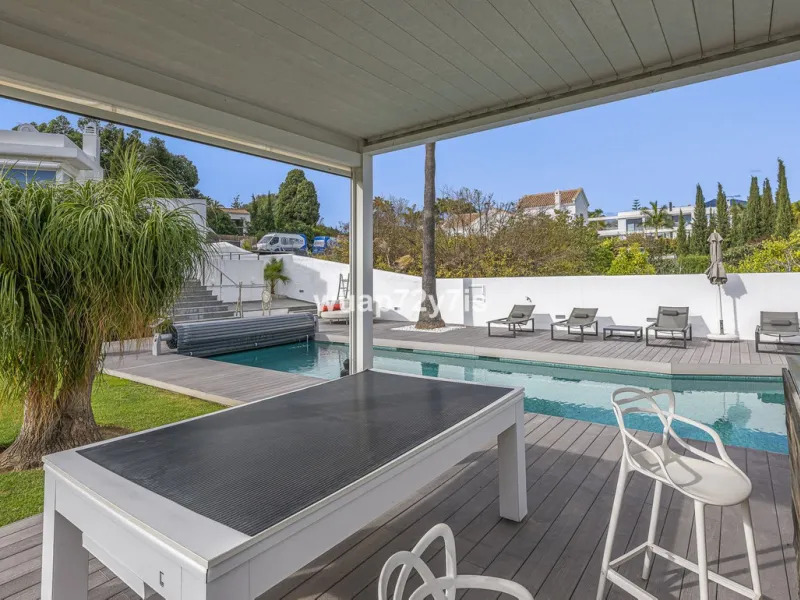 Elegant Renovated Villa with Private Pool and Open Green Views