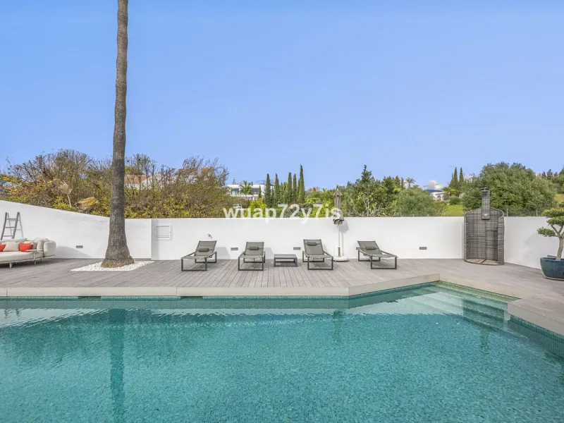 Elegant Renovated Villa with Private Pool and Open Green Views