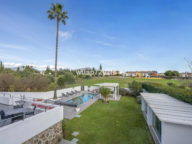 Elegant Renovated Villa with Private Pool and Open Green Views