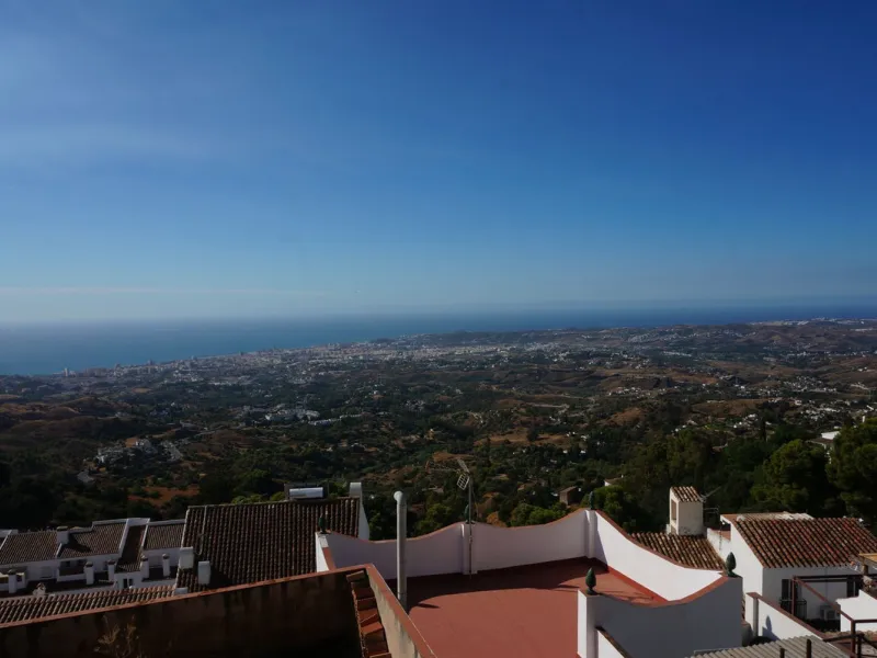 PANORAMIC SEA VIEWS & INFINITE POTENTIAL IN MIJAS PUEBLO; A DIAMOND IN THE ROUGH