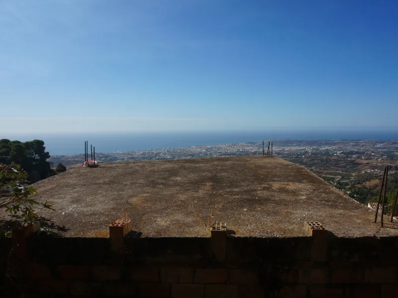PANORAMIC SEA VIEWS & INFINITE POTENTIAL IN MIJAS PUEBLO; A DIAMOND IN THE ROUGH