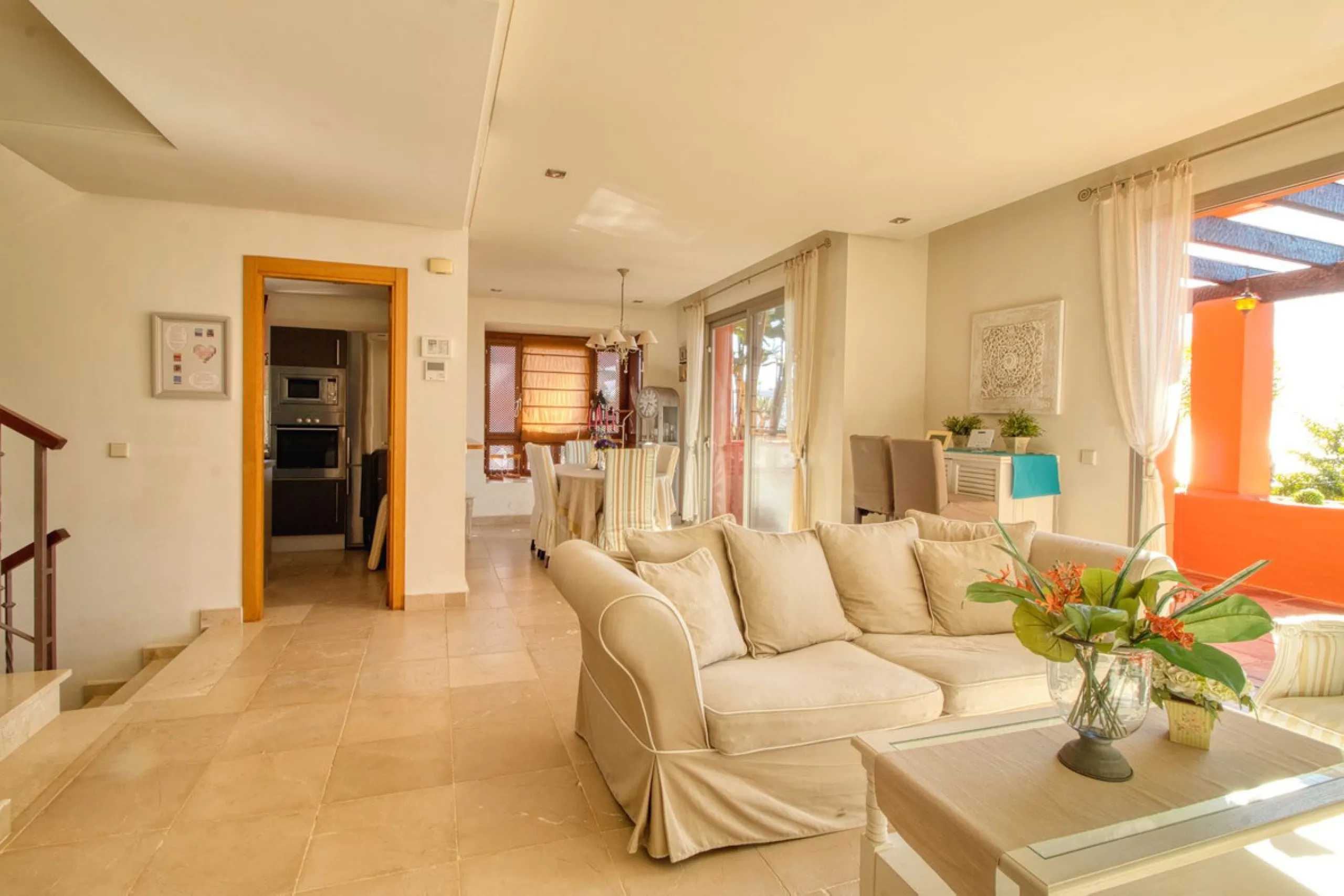 Exceptional Corner Townhouse with Panoramic Sea Views.