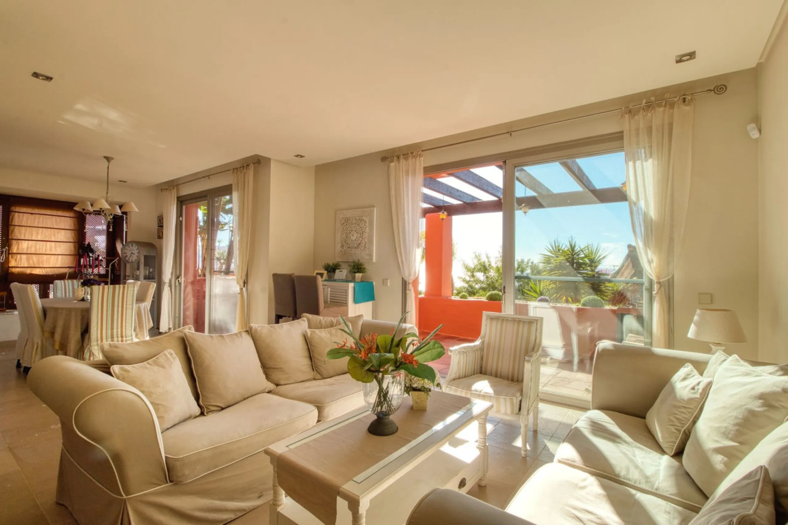 Exceptional Corner Townhouse with Panoramic Sea Views.