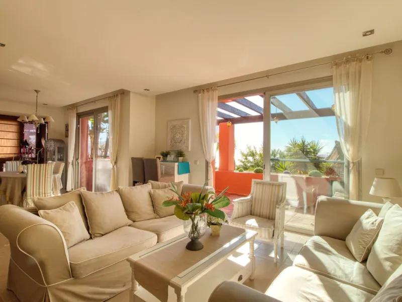 Exceptional Corner Townhouse with Panoramic Sea Views.