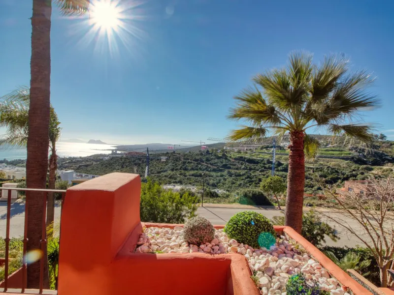 Exceptional Corner Townhouse with Panoramic Sea Views.