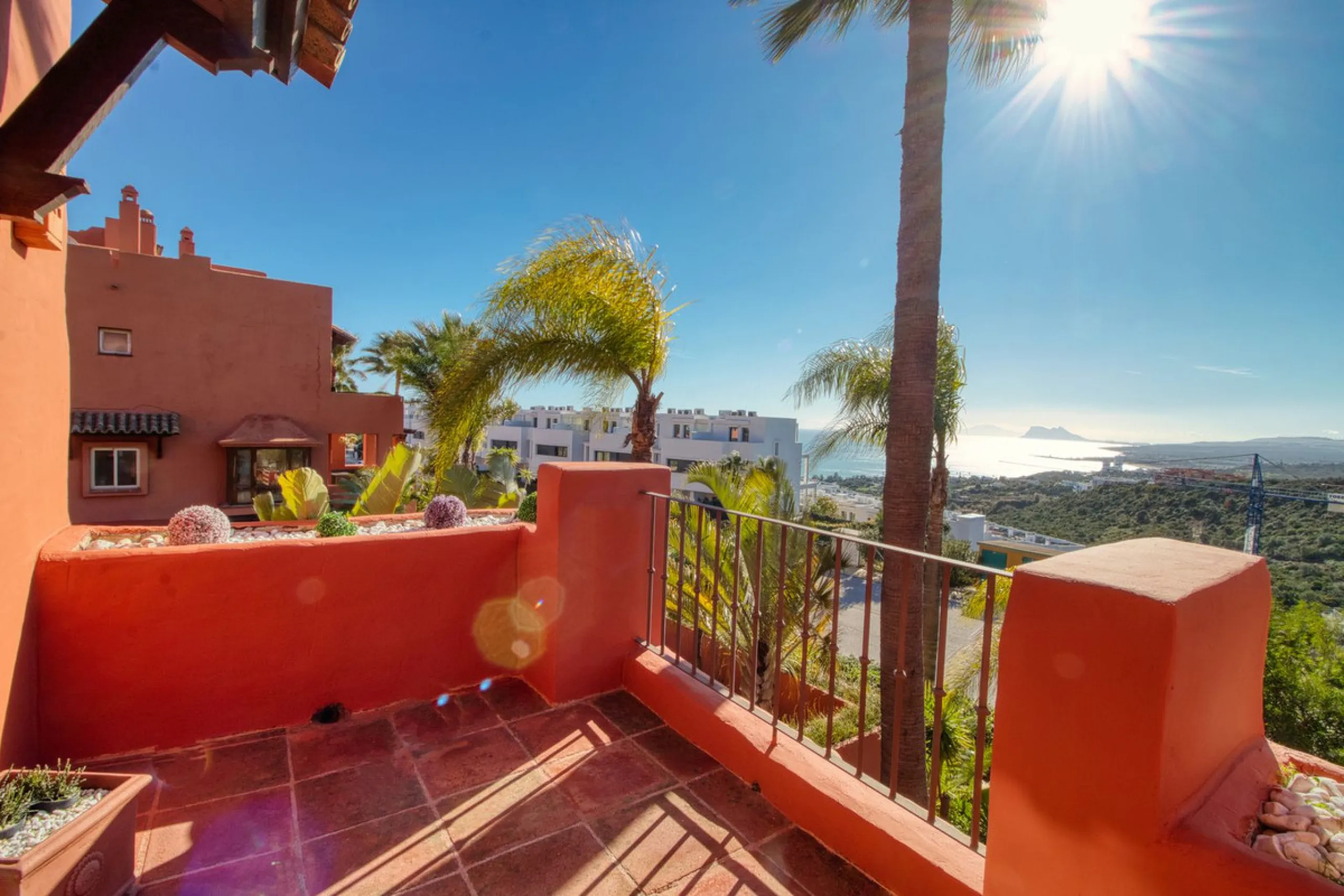 Exceptional Corner Townhouse with Panoramic Sea Views.