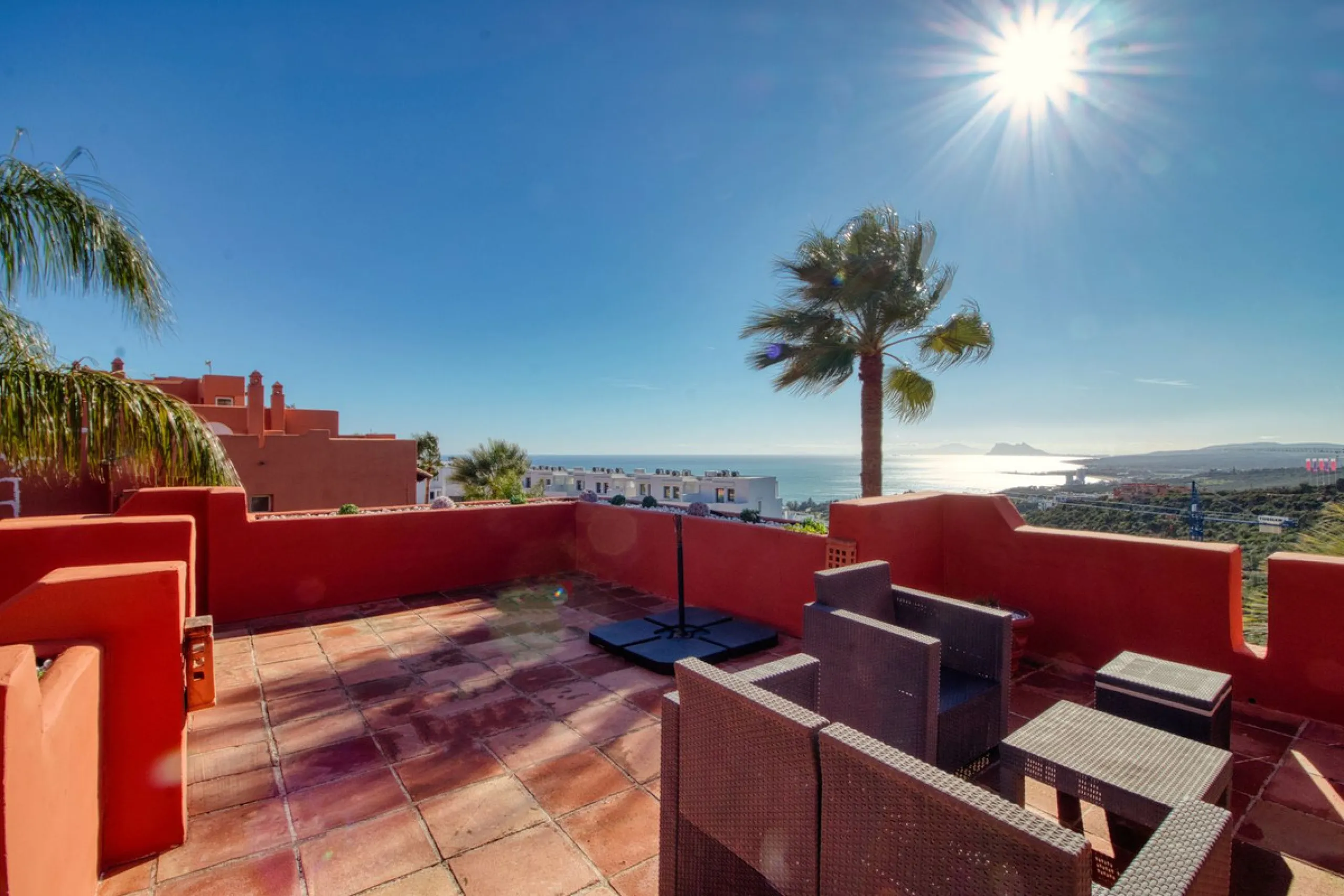 Exceptional Corner Townhouse with Panoramic Sea Views.