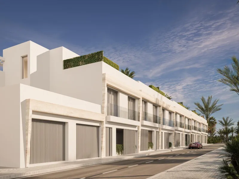 Luxury New Build Villas, Apartments and Townhouses in San Pedro de Alcantara Marbella& & Exclusive Residential Development Near the Beach& & Discover this exceptional new development offering a unique collection of villas, townhouses and apart