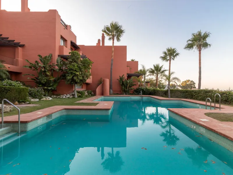Exceptional Corner Townhouse with Panoramic Sea Views.