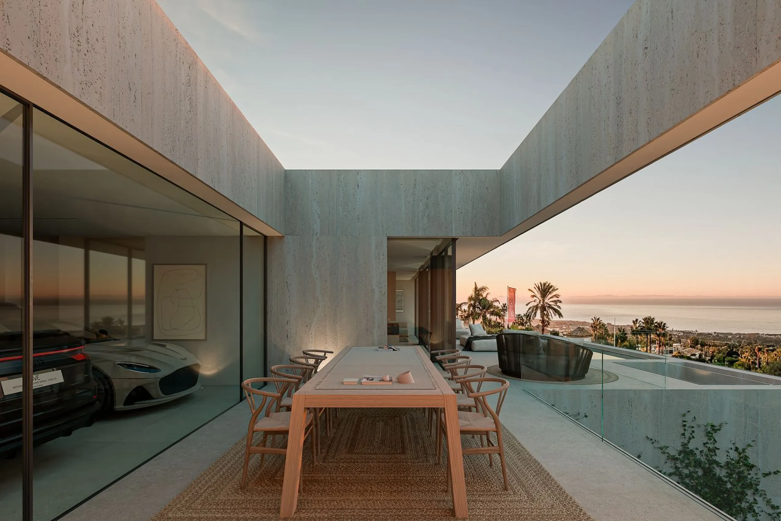 Moderne Villa mit Meerblick in Teià, Barcelona