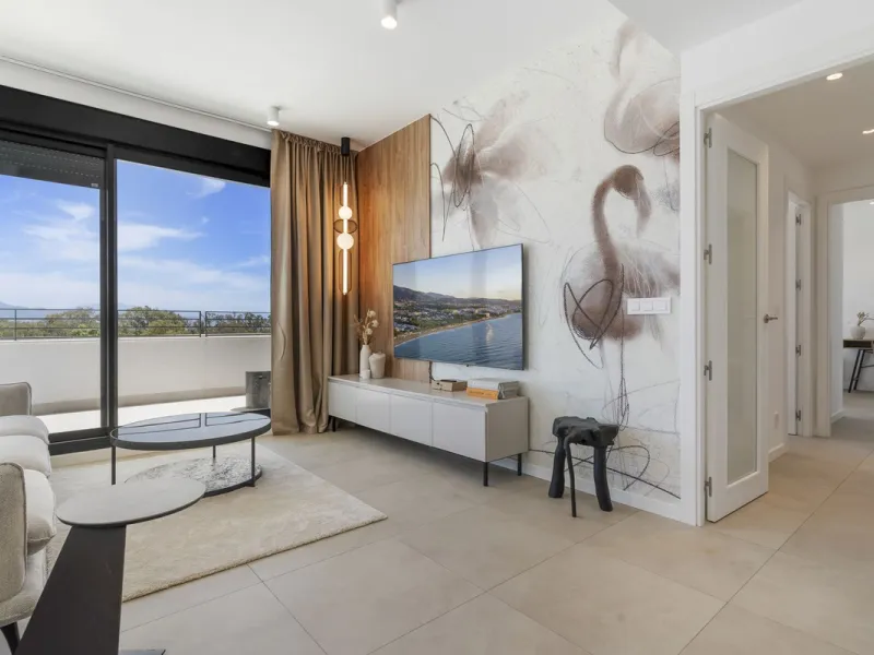 Vita offers many reasons to enjoy a perfect stay. The cozy living room, furnished with comfortable seating, a TV, and WiFi, is the ideal place to relax after a day full of adventures.