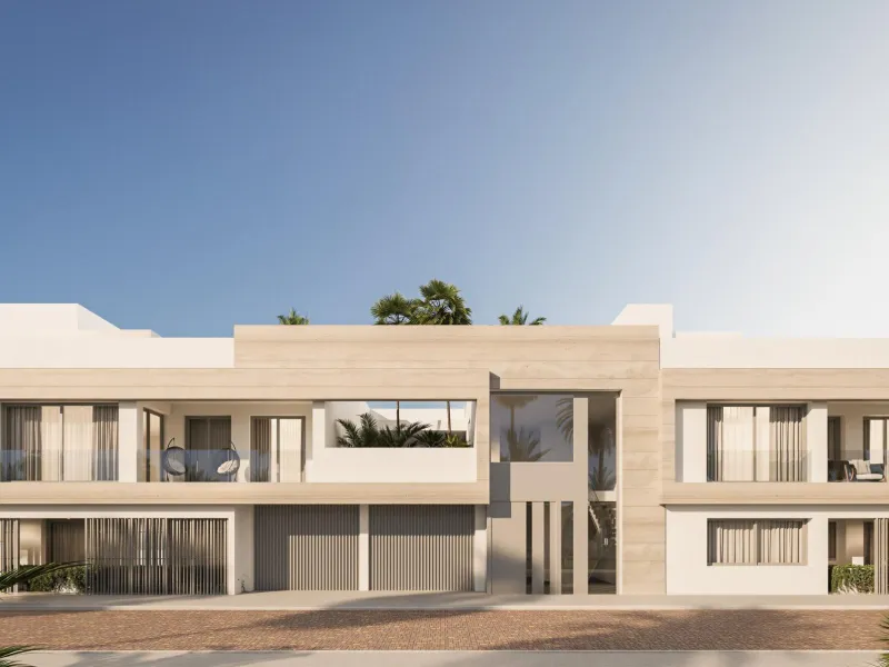 Luxury New Build Villas, Apartments and Townhouses in San Pedro de Alcantara Marbella& & Exclusive Residential Development Near the Beach& & Discover this exceptional new development offering a unique collection of villas, townhouses and apart