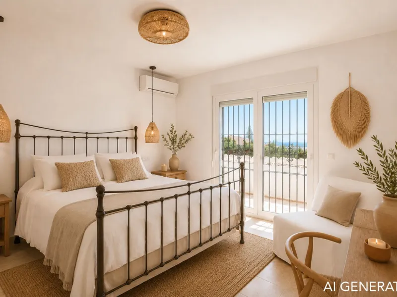 Nestled in the highly sought-after beachside community of Marbesa, this majestic villa exudes charm and character. Designed with timeless style and elegant details, the property offers a warm and inviting atmosphere, perfectly blending classic Mediterrane