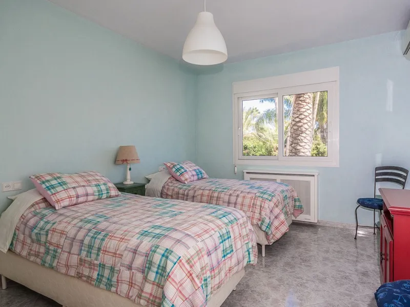 Nestled in the highly sought-after beachside community of Marbesa, this majestic villa exudes charm and character. Designed with timeless style and elegant details, the property offers a warm and inviting atmosphere, perfectly blending classic Mediterrane