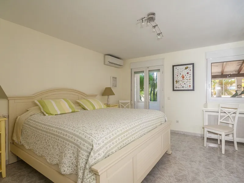 Nestled in the highly sought-after beachside community of Marbesa, this majestic villa exudes charm and character. Designed with timeless style and elegant details, the property offers a warm and inviting atmosphere, perfectly blending classic Mediterrane